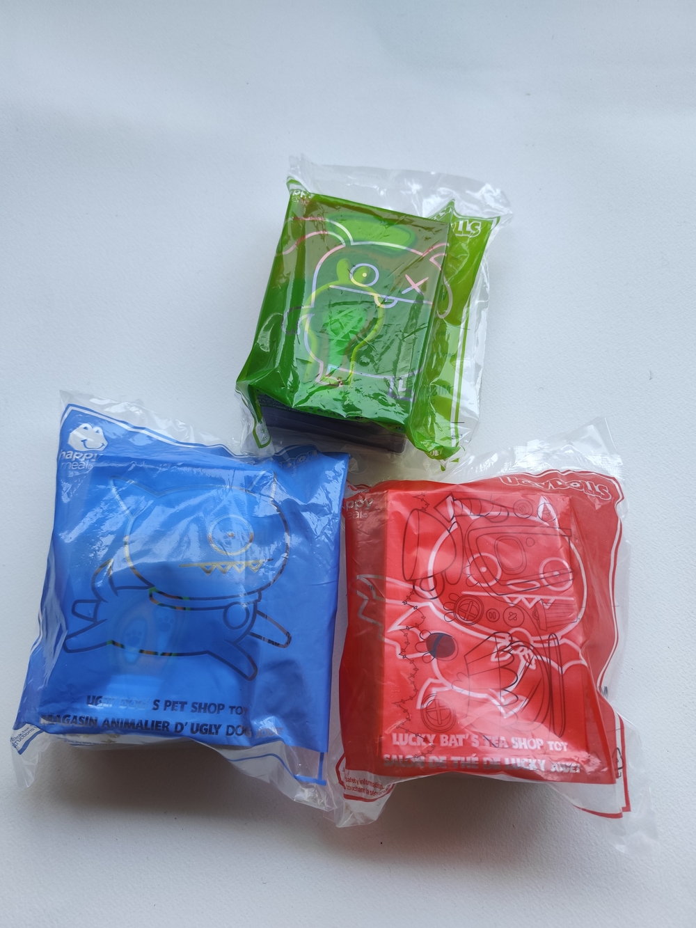 Bundle of 3 Sealed Uglydoll McDonald’s Toys – 2019 Release